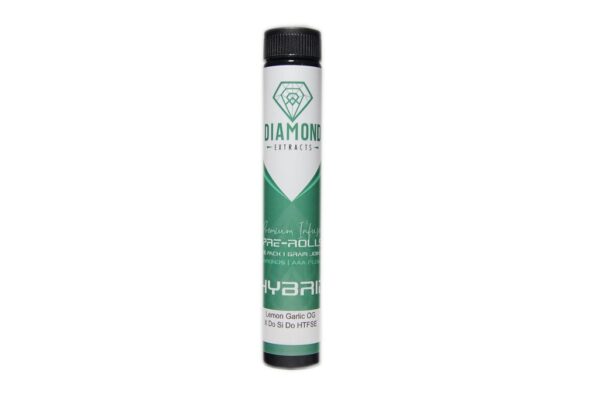 Diamond Pre-Rolls - HTFSE - Lemon Garlic OG x Do Si Do (3 x 1g)