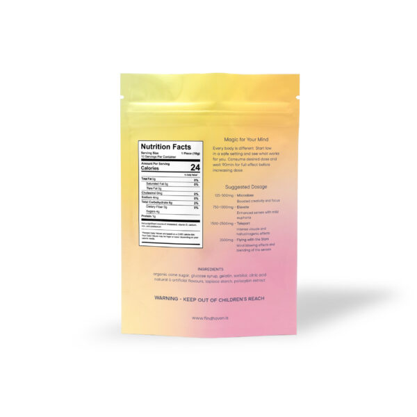Haven - Psilocybin Gummies - Cherry & Lemonade (5000mg) - Image 2