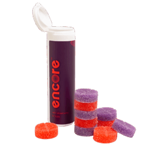 Encore - THC Gummies (600mg) - Wild Strawberry & Fruits