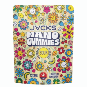 JACKS THC Nano Gummies - Sour Assorted 120mg