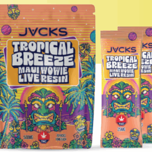 JACKS THC Powder Drink Mix - Tropical Breeze Maui Wowie LR 500mg