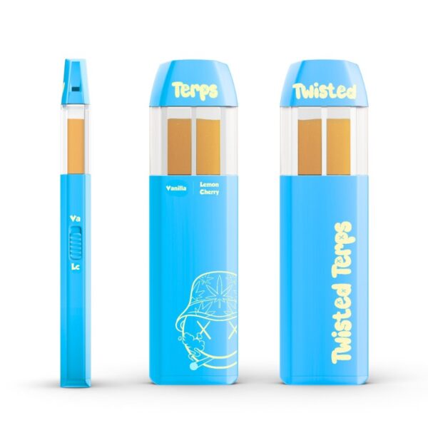 Twisted Terps Dual Chamber Vape 2ml - Vanilla x Lemon Cherry