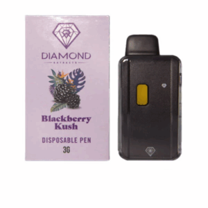 Diamond Disposable Vapes 3g - Blackberry Kush (Indica)
