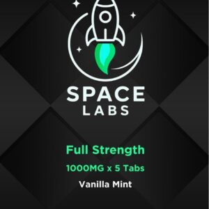Space Labs - Chewable Sweet Mushroom Tabs - Full Strength (Vanilla Mint 5 Grams)