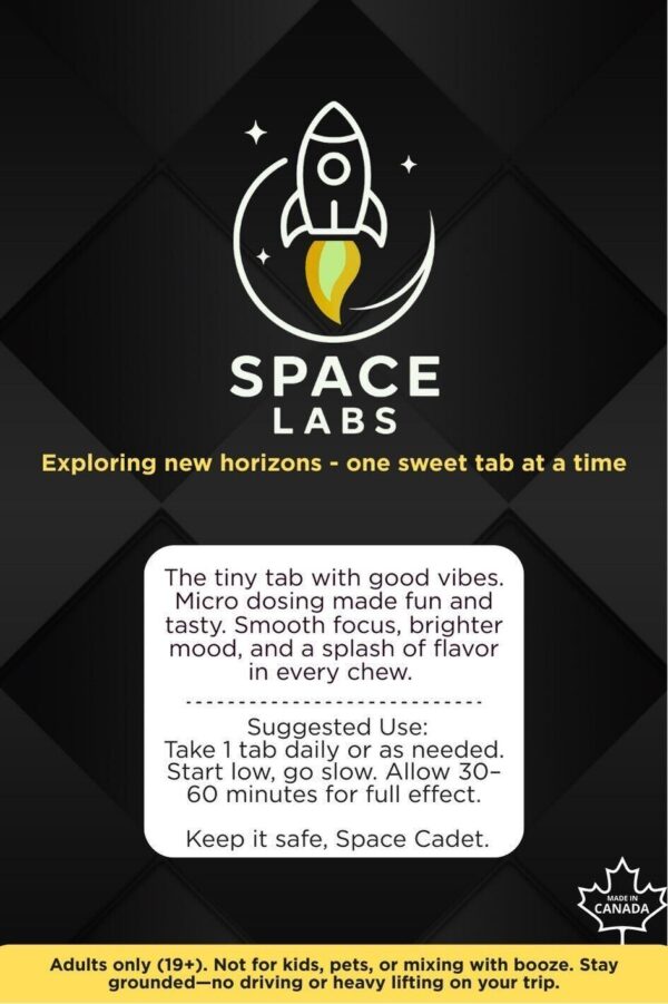 SpaceLabs - Chewable Sweet Mushroom Tabs - Micro-Dose (Variety-Pack 3 Grams) - Image 2