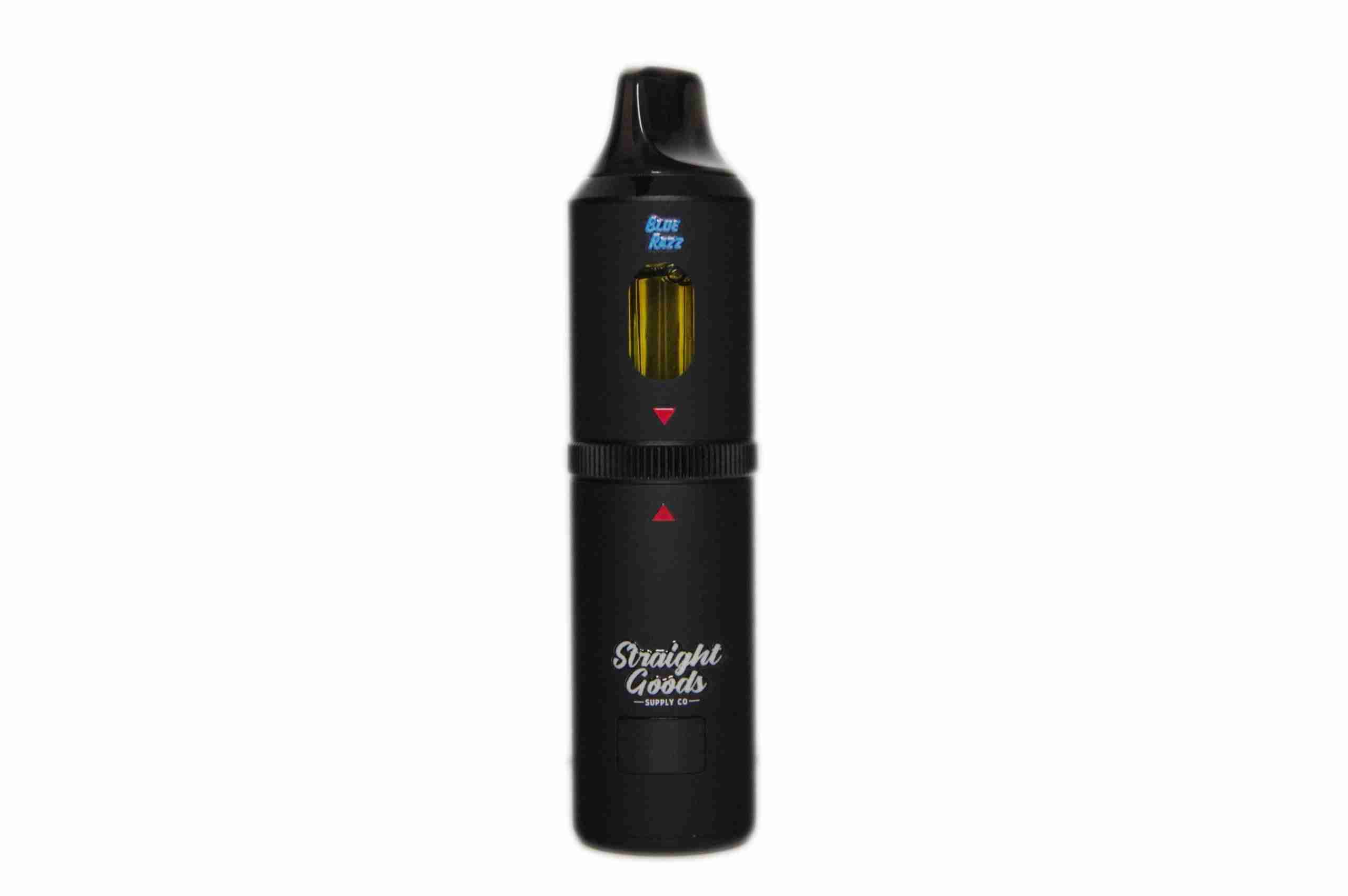 Straight Goods 9g Triple Chamber Vape - Blue Raz + Super Boof + Maui Wowie - Image 3