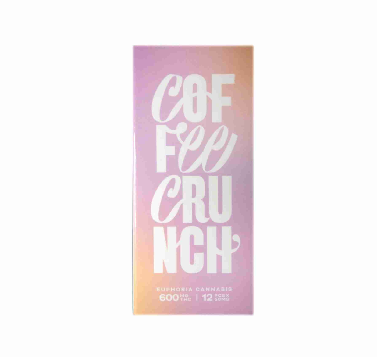 Euphoria Cannabis THC Chocolate 600mg - Coffee Crunch