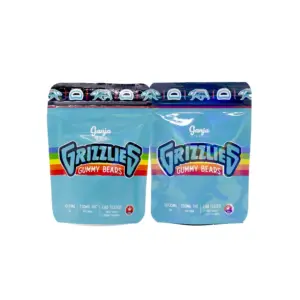 Grizzlies Gummies (350mg THC) - Blue Raspberry