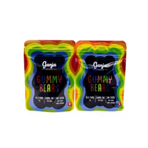 Ganja Bears (150mg THC) - Sour Blue Raspberry