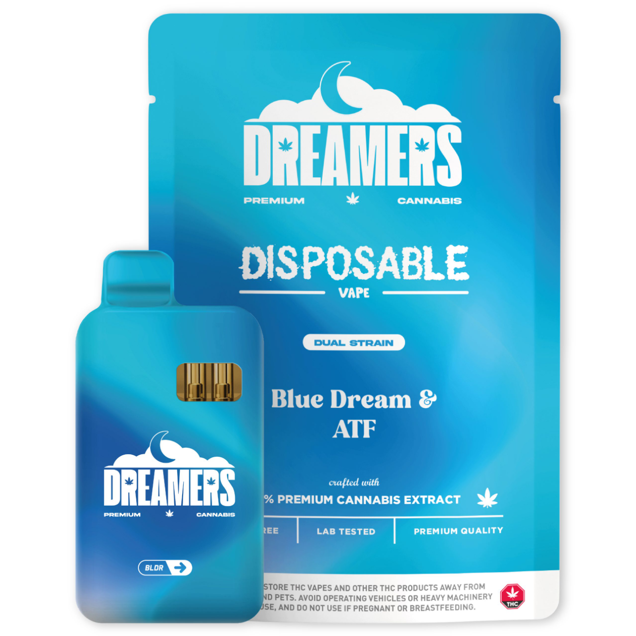 Dreamers 6g Dual Vapes - Blue Dream + ATF - Image 2