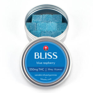 Bliss - THC Gummies (250mg) - Blue Raspberry