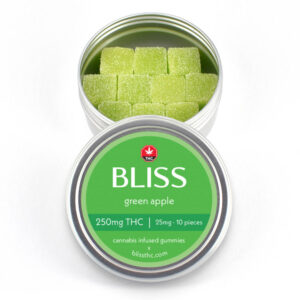 Bliss - THC Gummies (250mg) - Green Apple