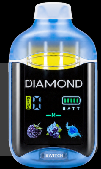 Diamond Tri-Fecta Liquid Diamonds - MIDNIGHT BERRY - Blackberry + Acai + Blue Raspberry